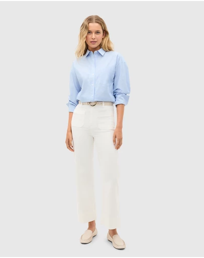 Seed Heritage - Core Wide Leg Pocket Jean