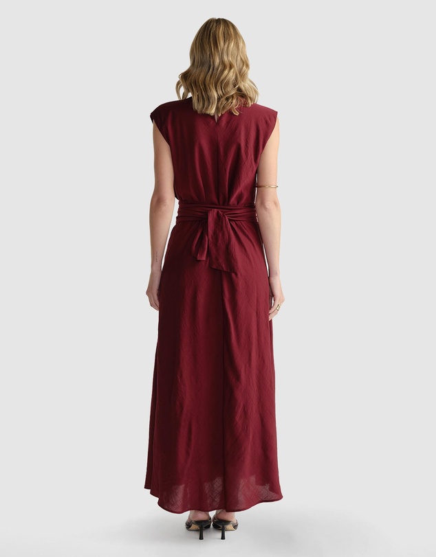 Decjuba - Tia Knot Front Midi Dress