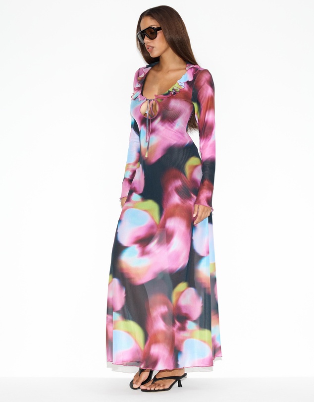Dazie - Vacanza Sheer Maxi Dress