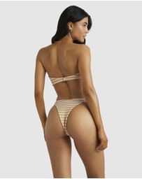 RVCA - Ripple And Twist Bandeau Bikini Top