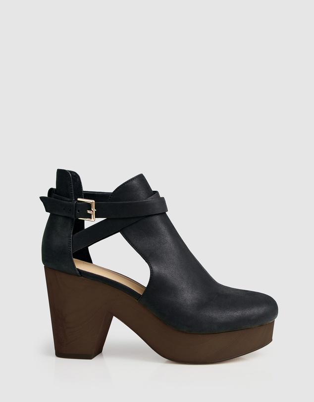 Belle & Bloom - Fearless Clog Ankle Boot