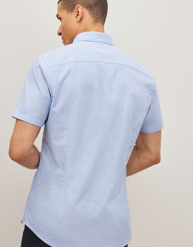 NEXT - Stretch Oxford Short Sleeve Shirt