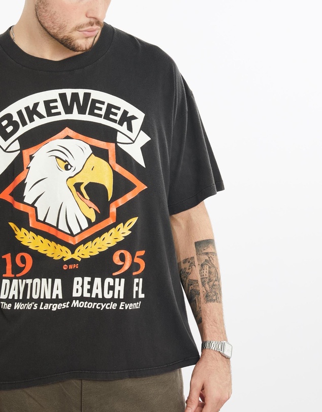 Vintage by The Real Deal - Pre Loved - Vintage 1995 Daytona Beach Bike Week Tee