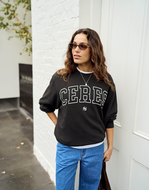 Ceres Life - Isla Oversized Slouchy Crew