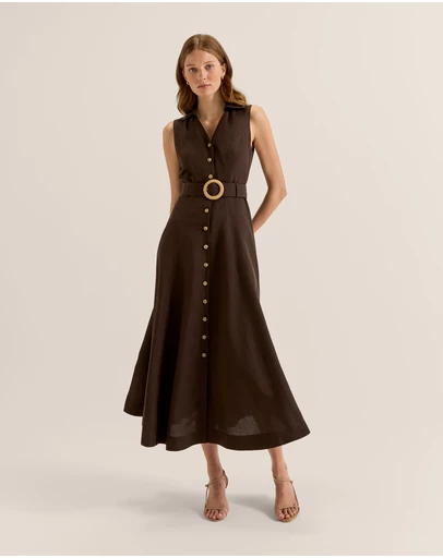 Review - Hamilton Sleeveless Shirt Dress