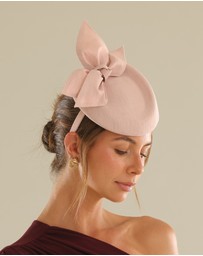 Morgan & Taylor - Florence Fascinator in Pink