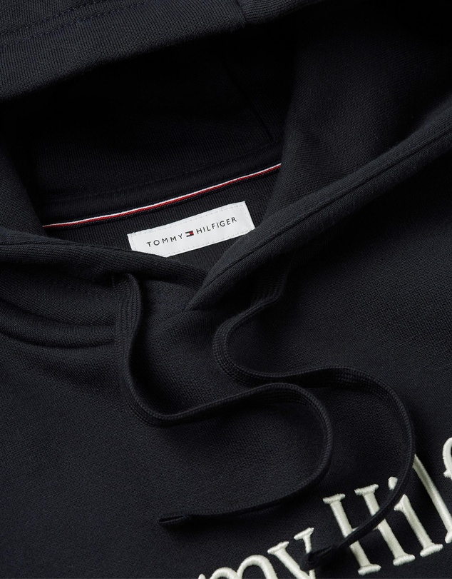 Tommy Hilfiger - Logo Embroidery Flex Fleece Hoodie