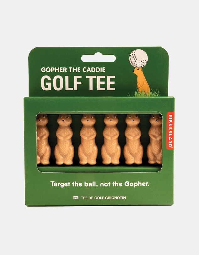 Kikkerland - Gopher The Caddy Golf Tee