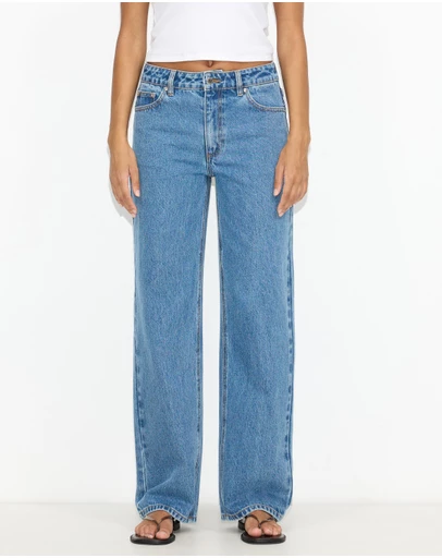 Dazie - Florence Mid Rise Straight Jeans