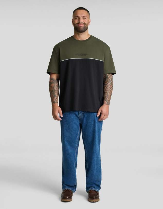 Johnny Bigg - Block Panel Relaxed Fit Tee