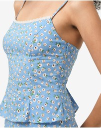 Forcast - Alisa Cami Floral Top