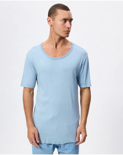 Surrounded By Ghosts - The Onyx Slim Rib Cotton T-Shirt