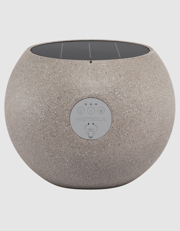 Victrola - Victrola Zen Premium Solar Garden Speaker