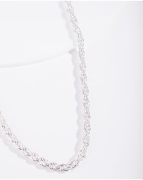 Lovisa - Silver Plated Thick Chain Necklace