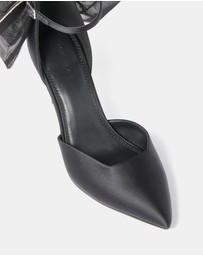 Forever New - Dana Diamante Bow Court Shoes