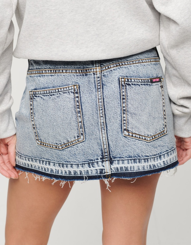 Superdry - Denim Mini Skirt
