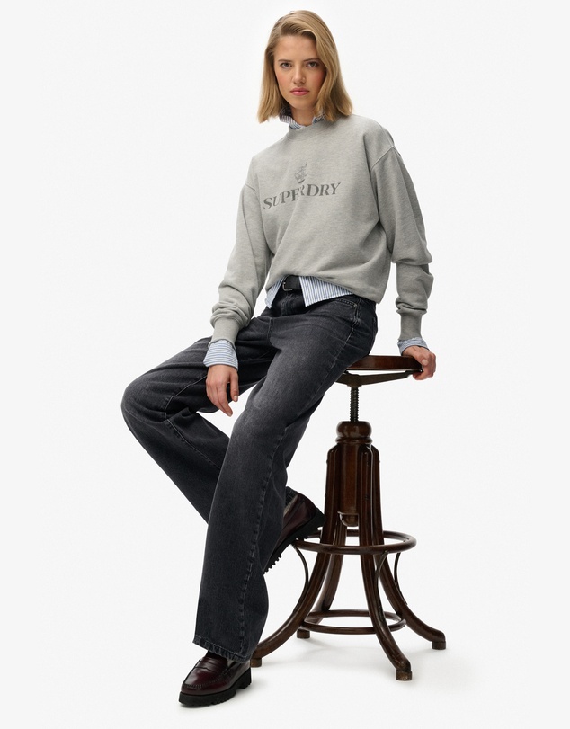 Superdry - Mid Rise Wide Leg Jean