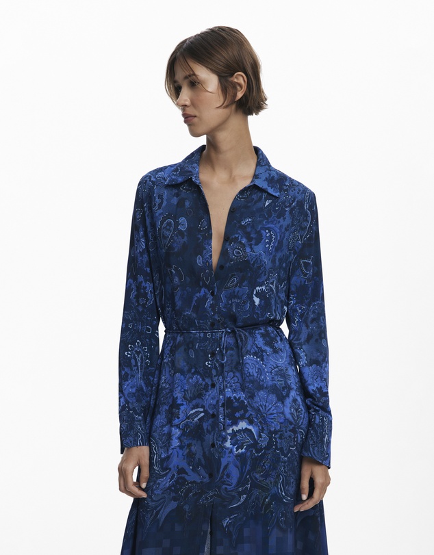 Desigual - Paisley shirt dress