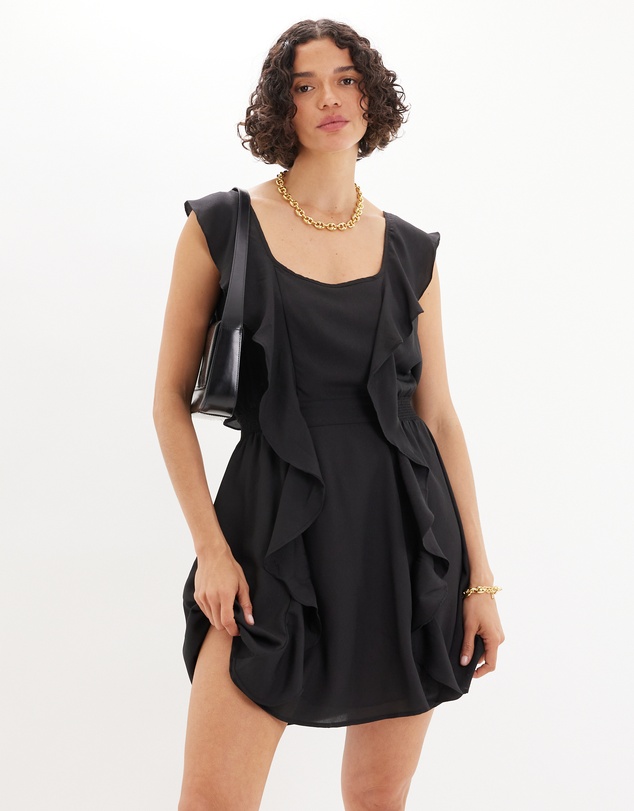 Amelius - Francis Ruffled Mini Dress