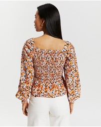 Sofia Irina - Smock Blouse
