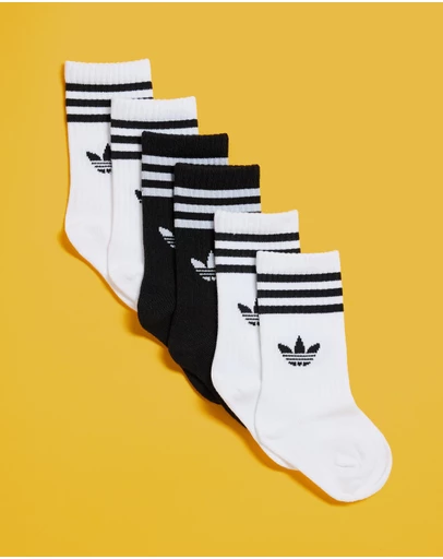 adidas Originals - Crew Socks 3 Pair Pack - Kids