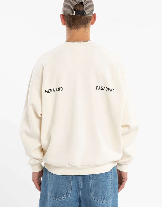 Nena & Pasadena - Rich Raglan Fleece Crew