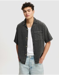 Cotton On - Washed Box Fit Short Sleeve Shirt