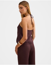 Forever New - Hallie Halter Neck Top