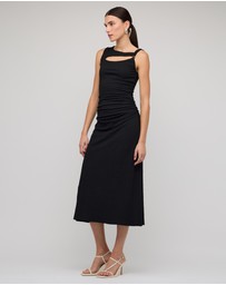 Staple the Label - Lyric Cutout Midi Dress
