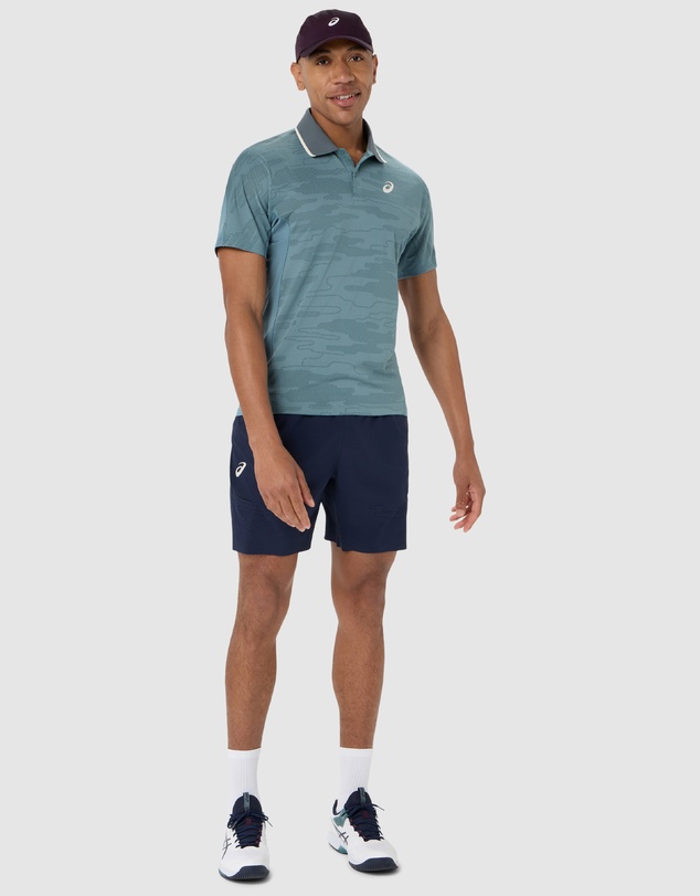 ASICS - Match Jacquard Polo Short Sleeved Top - Men's