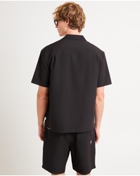 Arvust - Morrison Seersucker Shorts Sleeve Resort Shirt