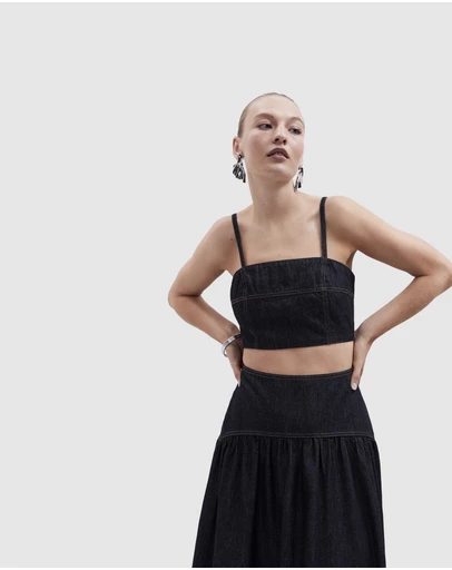 UNISON - Denim Bralette