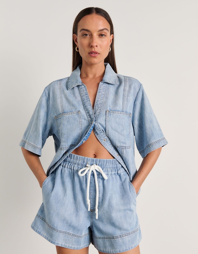 Jag - Loe Denim Pull On Short