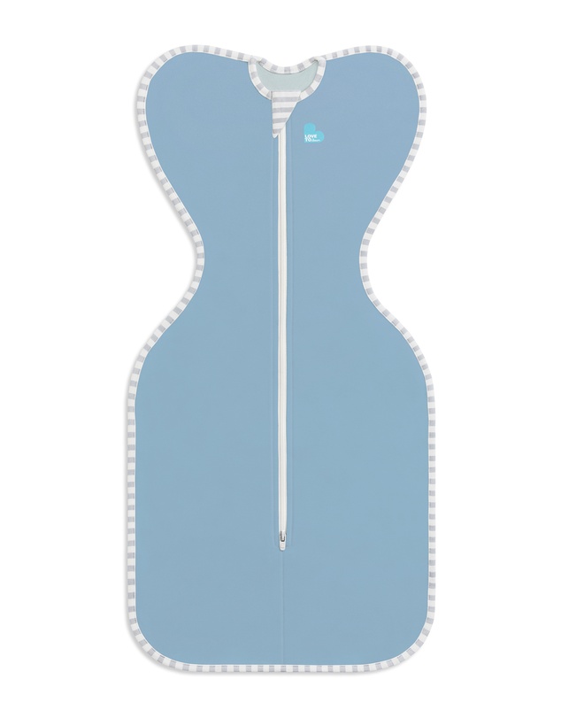 Love to Dream - Swaddle Up 1.0 TOG Stretch Cotton in Dusty Blue