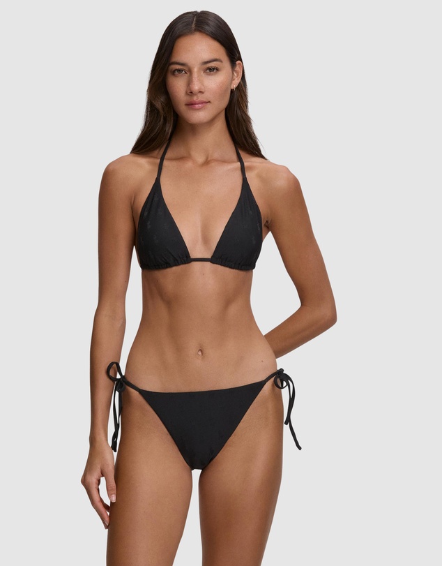 Polo Ralph Lauren - Logo Jacquard Ricky Halter Triangle Bikini Top