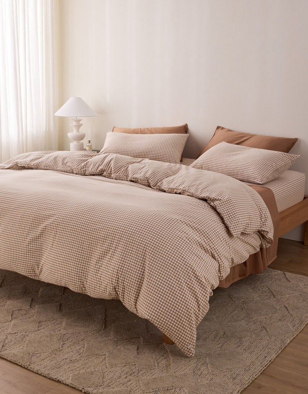 Sheet Society - Leo Washed Cotton Quilt Cover Set
