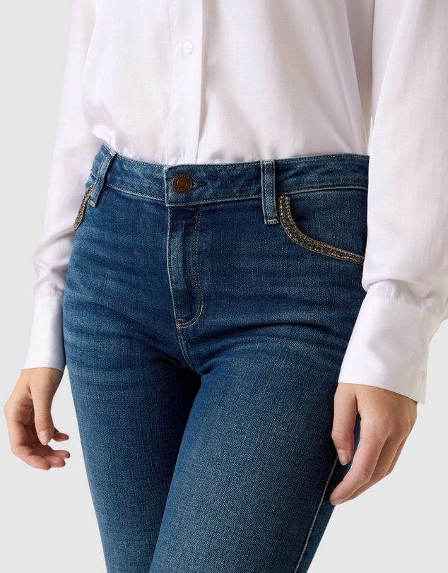 GUESS - Mid-Rise Sexy Straight Jeans