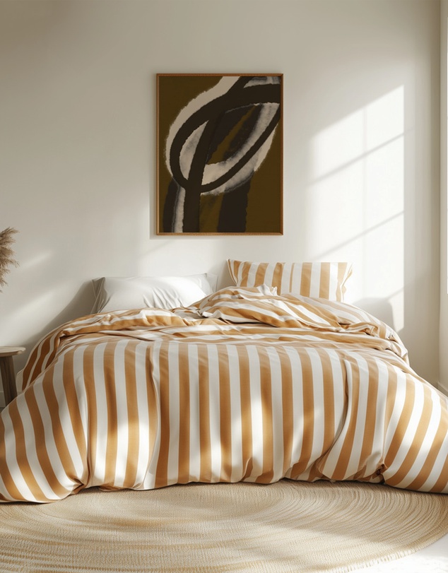 Olive et Oriel - Espressostrokes No 1 by Treechild Art Print