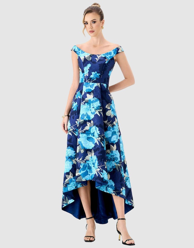 Bariano - Adiba Cap Sleeve Midaxi