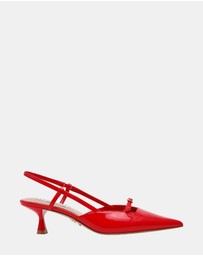 Steve Madden - Livy Red Patent Heels