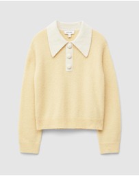 & Other Stories - Alpaca-Blend Collared Jumper