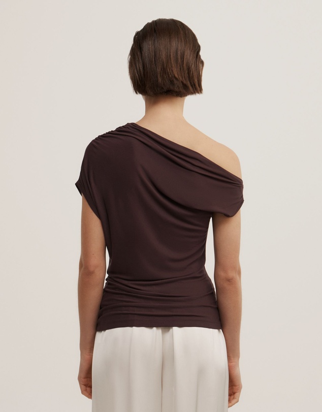 Witchery - Asymmetric Jersey Top