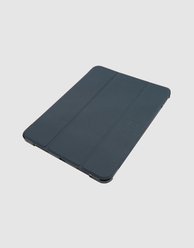 Tucano - Tucano Satin Folio Case Dark Blue for iPad Air 11 Inch M3 M2 2024 with Pencil Holder and Stand
