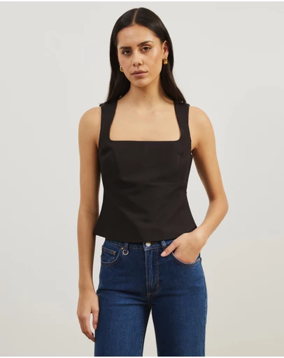Atmos&Here - Molly Structured Bodice Top
