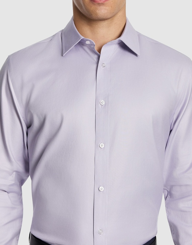 yd. - Maximum Two Ply Cotton Premium Slim Dress Shirt