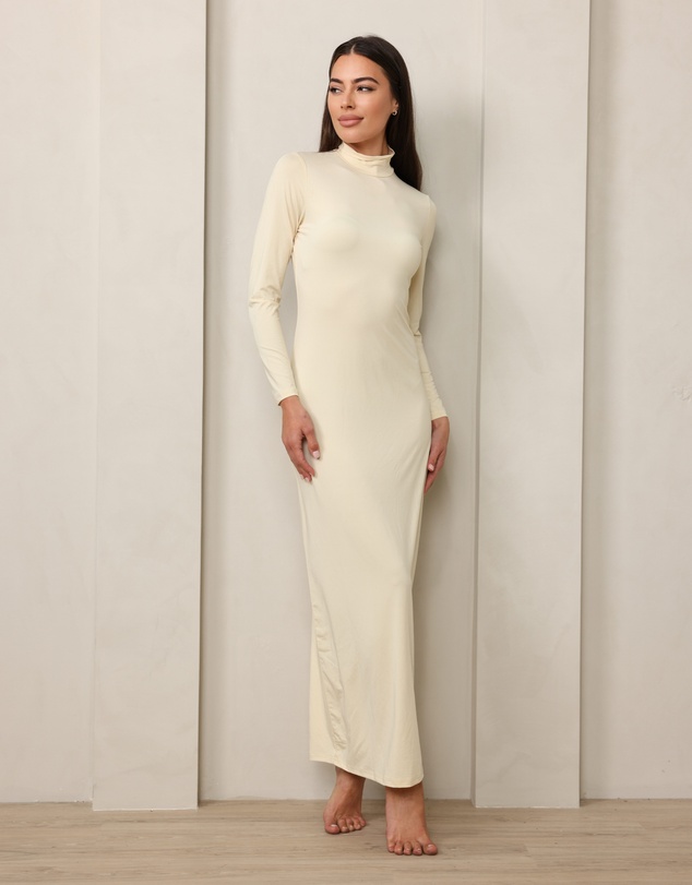 Mod Squad - Luxe Long Sleeve Slip Dress Base Layer