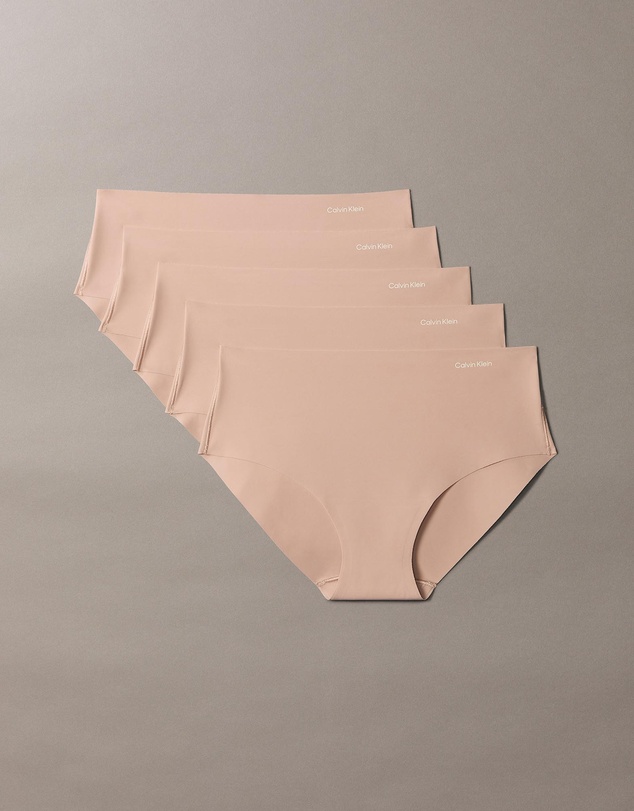Calvin Klein - 5-Pack Invisibles Hipster Briefs