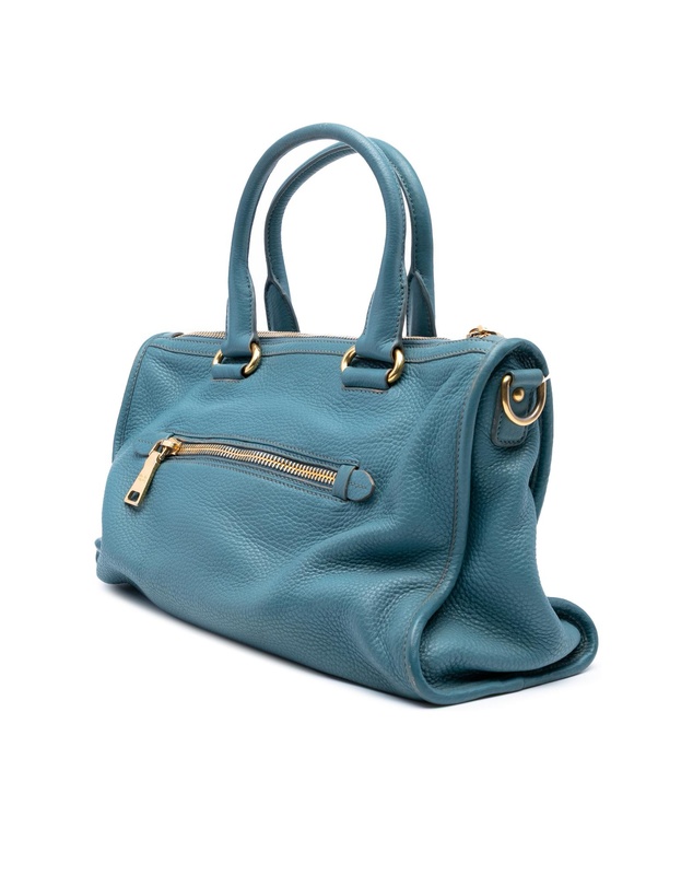Pre-Loved by Azura Reborn - Pre-Loved Vitello Daino Zip Top Satchel