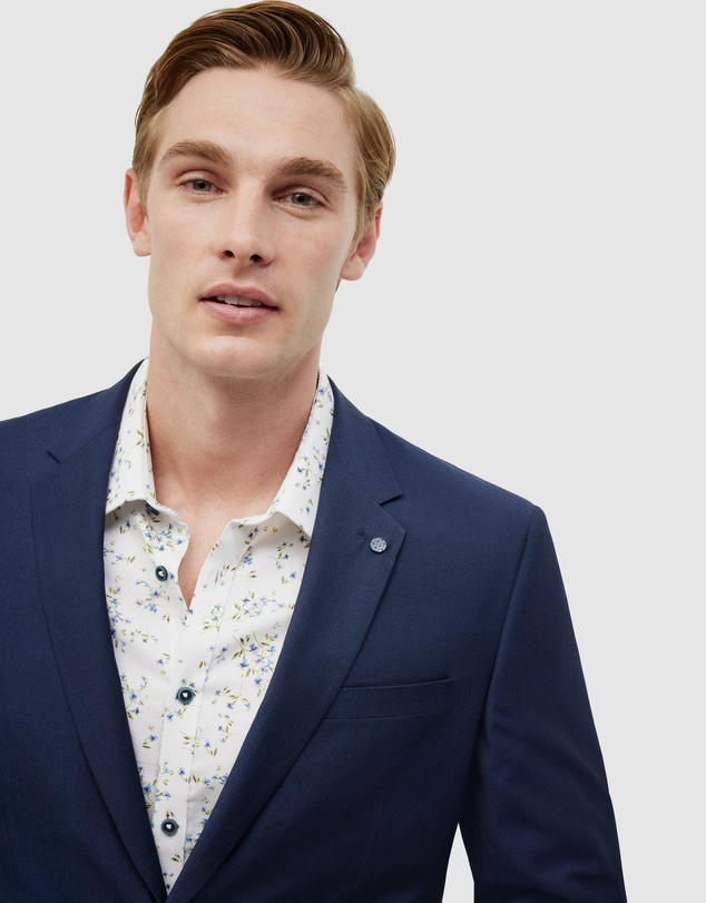 Politix - Ultra Slim Fit Two-tone Tailored Jacket