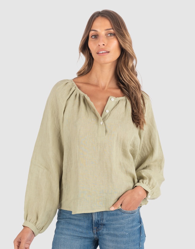 CAMIXA - Poem Linen Blouse